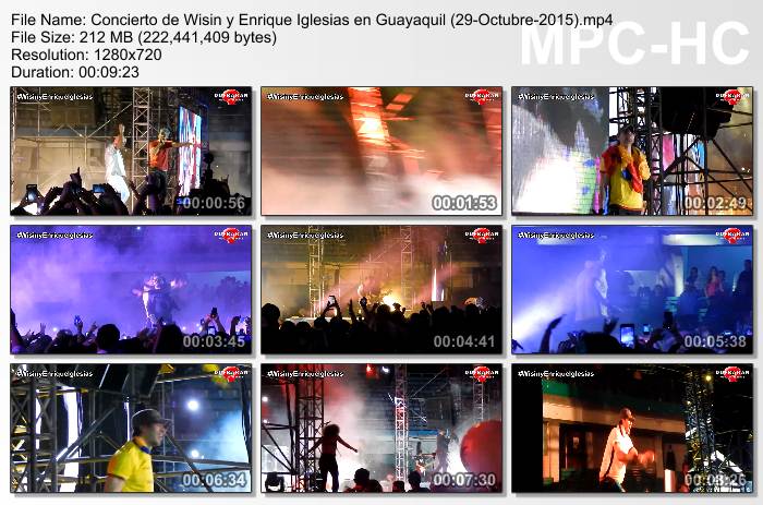 Concierto de Wisin y Enrique Iglesias en Guayaquil (29-Octubre-2015).mp4